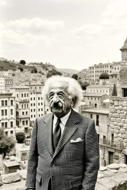 albert einstein in Jerusalem old icty