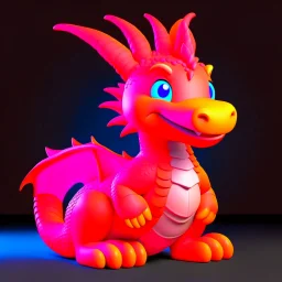 cute dragon 3D