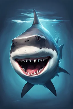 Scammer head shark