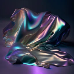 iridescent cloth