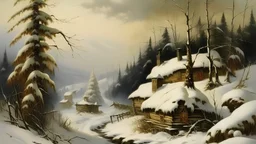 Зимния улица