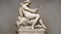 Marble sculpture by Andrea del sarto