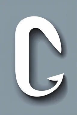 combine the shape of an ear inside the shape of a letter g