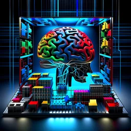 Mental puzzle gaming computer