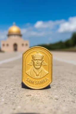 front view of Sam Samarrai token