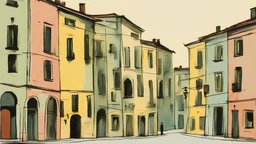 la leggerezza del suono , stile Mario Sironi