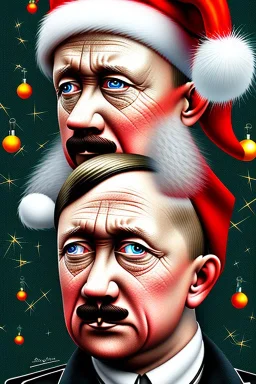 Hitler celebrating Christmas