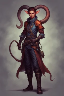 a tiefling artificer