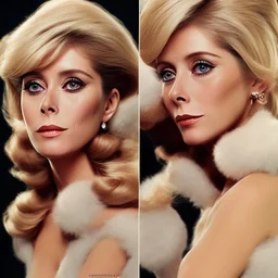 Catherine Deneuve as a Rockette