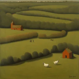 by artist "David Inshaw"