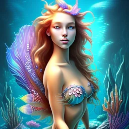 Beautiful mermaid