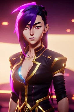 Young asian woman, anime barbarian character, purple hair, gold eyes, long hair gold jewelry, leather, vibrant color, highly detailed, art stations, concept art, smooth, unreal engine 5, god rays, ray tracing, RTX, lumen lighting, ultra detail, volumetric lighting, 3d, finely drawn, high definition, high resolution.