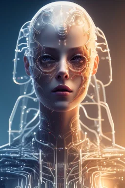 cyberpunk, head, women, portrai, open mouth, perfect skin, tron, cyborg , perfekt, real, dream, hr giger