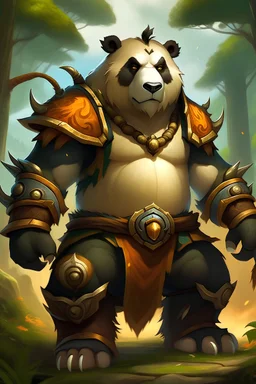 Male Pandaren World of warcraft loincloth