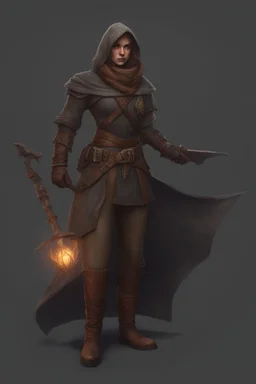Medieval Mage Hunter rogue