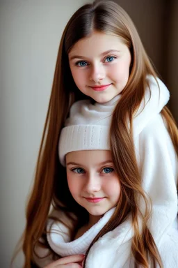 a cute and russian 11 year old girl