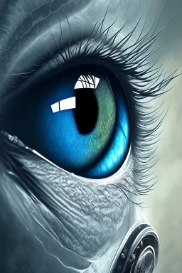 Eye, glass