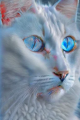 white cat blue eyes