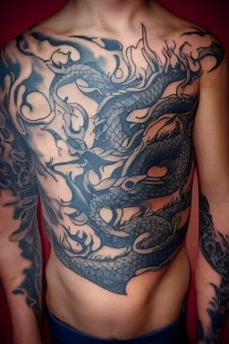 Tattoo, dragon