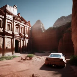 Petra + Ürdün, photo realistic, ultra realistic, unreal engine