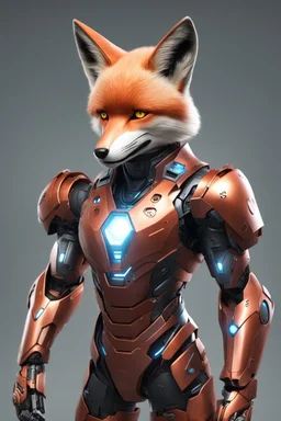 iron suit magic fox