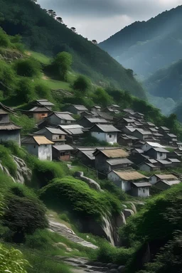 village on the mountain