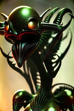 alien, devilish, 8k, finely detailed, photo realistic.