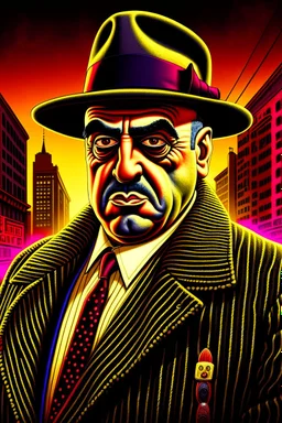 Al Capone cyberpunk