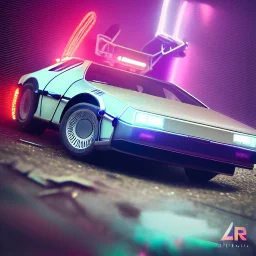 cyberpunk army DeLorean,cyberpunk 2077,center composition, ultra realistic,shiny, smooth, studio quality, octane render, Surrealism, Triadic colour scheme,glow-stick, god rays, ambient lighting,nightclub lighting, polaroid, 100mm, --ar 1:1 --v4