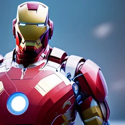 iron man realistic, hyper details, 8k, octane render