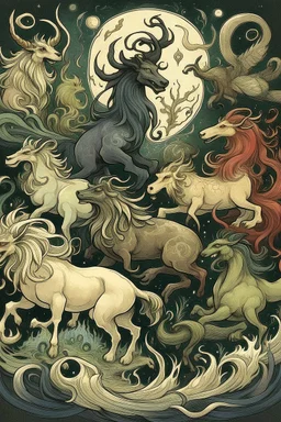 Mythological beasts