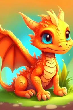 a cute dragon