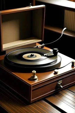 Vinyl player vintage