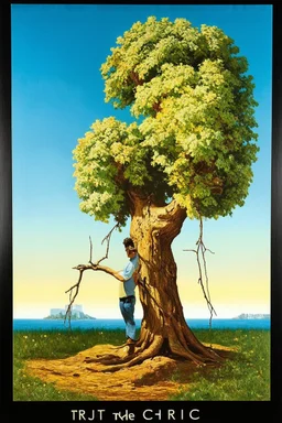 trust the pruning; Neo-Surrealism; Optical Art; De Chirico