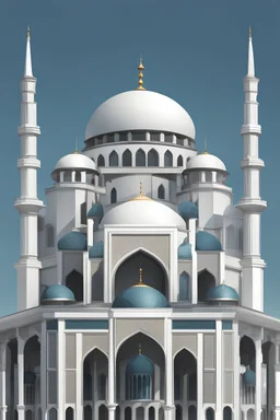 vector mosque