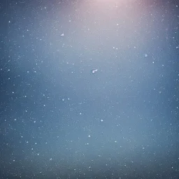 winter landscape, crystal, stars