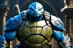 Leonardo in 8k live anime artstyle, Turtles, blue ronin custom, TMNT them , dynamic pose, intricate details, highly detailed, high details, detailed portrait, masterpiece,ultra detailed, ultra quality