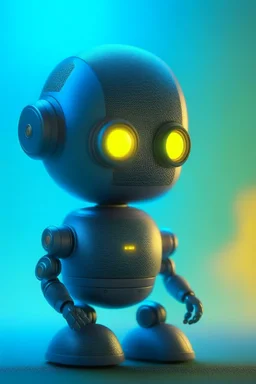 cute chat robot tikling not so cute robot, its such a perfect day i am glad i spent it with you, motion blur, smoke, 4k, downlight, soft light, depth of field, photorealism, trending on art station