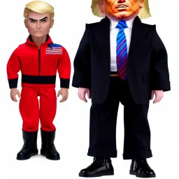 Donald Trump scar cheek g.i. joe doll