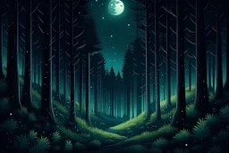 night forest