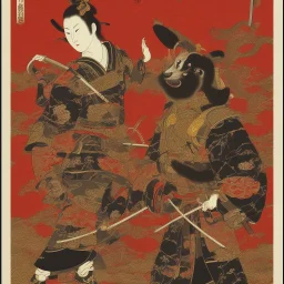 Samurai Japanese Ukiyo-e