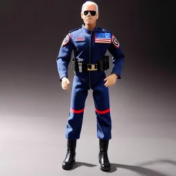 G.i. Joe plastic Biden toy doll airforce flightsuit face sunglass with black boots full body in package 2020