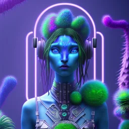 Avatar Pandora forest neon glowing plants fantasy purple blue green vibrant HD high definition 4K detailed lush beautiful tropical misty sparkles