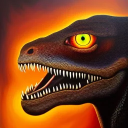 ultra detailed fullbody Portrait in oil on canvas of Dinosaur and rider, Sandara Tang , extremely detailed digital painting,intrincate, extremely detailed face,crystal clear Big Glowing eyes, mystical colors , perfectly centered image, perfect composition, rim light, beautiful lighting, 8k, stunning scene,extremely sharp detail, finely tuned detail, ultra high definition raytracing, in the style of robert e howard and pablo oliveira and Ken Kelley and Ohrai Noriyoshi and Simon Bisley and tomzj1