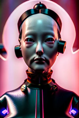 Portrait, Front image, rabbit mask, cyberpunk Asian woman, black pink color, latex dress, highly detailed, concept art, smooth, unreal engine 5, god rays, ray tracing, RTX, lumen lighting, ultra detail, volumetric lighting, 3d, finely drawn, high definition, high resolution.