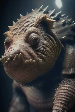 human-sized sloth-like creature Boar alien ,intricate and highly detailed, 8k resolution, sharp focus, Photo Quality portrait,Beautiful Composition, studio lighting