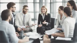 "The image chosen for this article represents the concept of professional growth and career advancement. It features a group of professionals engaged in a discussion, collaboration, or perhaps attending a workshop. The image conveys the idea of networking, sharing knowledge, and collectively working towards personal and career development. It serves as a visual metaphor for the collaborative nature of professional growth and the benefits of connecting with others in one's field."