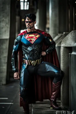 Cyberpunk Superman, photograph