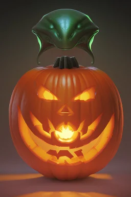 Alien Jack-o'-lantern,highly detailed, digital painting, art stations, concept art, smooth, unreal engine 5, god rays, ray tracing, RTX, nanite polygons, ultra detail, volumetric lighting, 3d, detailed anime, finely drawn, high definition, high resolution