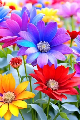 colors, very beautiful, ,flowers garden,